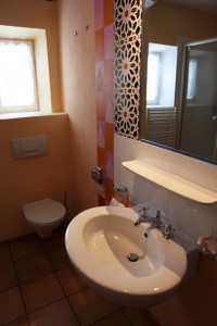 Badezimmer - Ferienwohnung Huf Kaufbeuren Allgäu