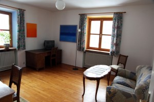 Wohnzimmer - Ferienwohnung Huf Kaufbeuren Allgäu